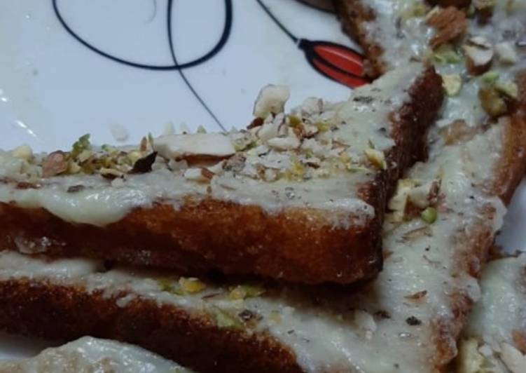 How to Prepare Perfect Shahi tukda recipe