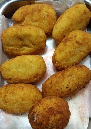 Una foto de Croquetas de bechamel y queso