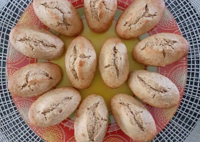 Madeleines à la Noisette / Healthy