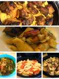 Spring pork in the oven pot with citrus