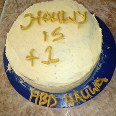 A picture of Birthday cake.
