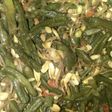 Tumis kacang panjang kecambah