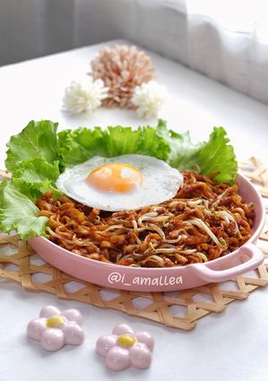 Foto resep Mie Goreng Taoge Bumbu Ebi