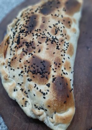 Una foto de Calzone de pollo