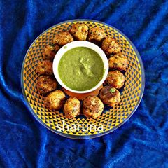 A picture of Cabbage fritters.