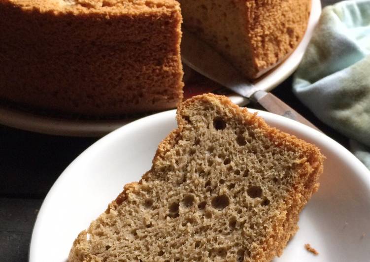 Chiffon Coffee Keto Cake
