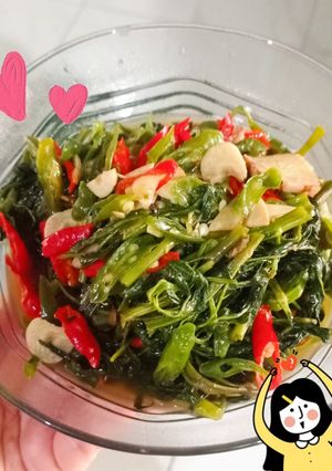 Foto resep Tumis Kangkung Enak dan Lezat