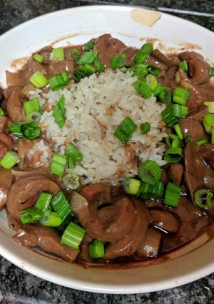 A picture of Vietnamese Style Beef Kidney.