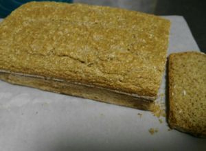 Una foto de Pan de avena sin gluten ni lácteos