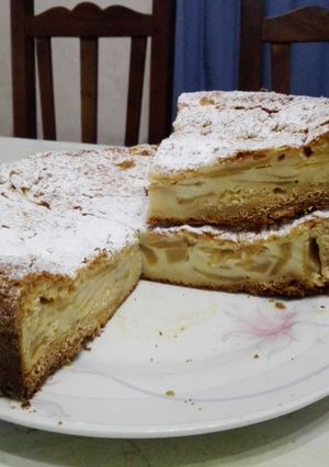 Una foto de Torta "Fiaca" de manzana
