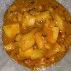 A picture of Potato curry.