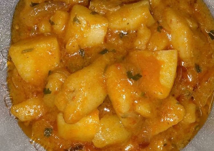 Simple Way to Prepare Any-night-of-the-week Potato curry