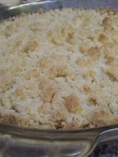 Una foto de Tarta crumble de manzana