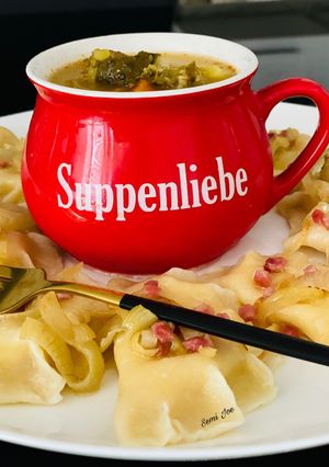 Zdjęcie przepisu Najlepsze ciasto na pierogi.