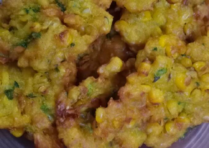 Standar Resep bikin Bakwan jagung kriuk ala manado yang gurih