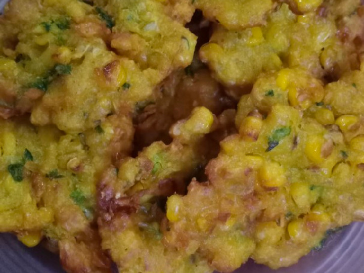 Standar Resep bikin Bakwan jagung kriuk ala manado yang gurih