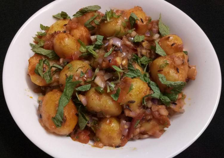 Recipe of Any-night-of-the-week Aloo chat