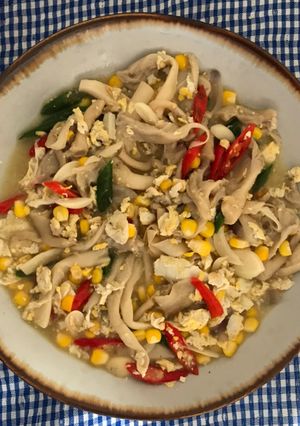 Foto resep Tumis Jamur Jagung