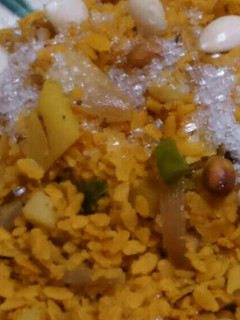 A picture of Kanda Poha.
