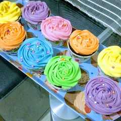 รูปของ Double chocolate cupcake