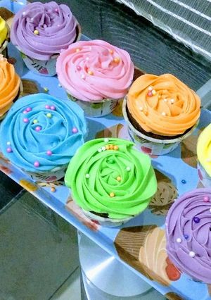 Foto resep Double chocolate cupcake