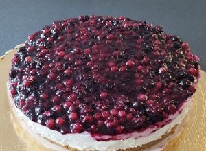 Foto di Cheesecake fredda alle ciliegie