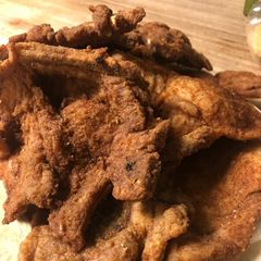 A picture of Deep fried, Thin and Crispy Pork Chops.