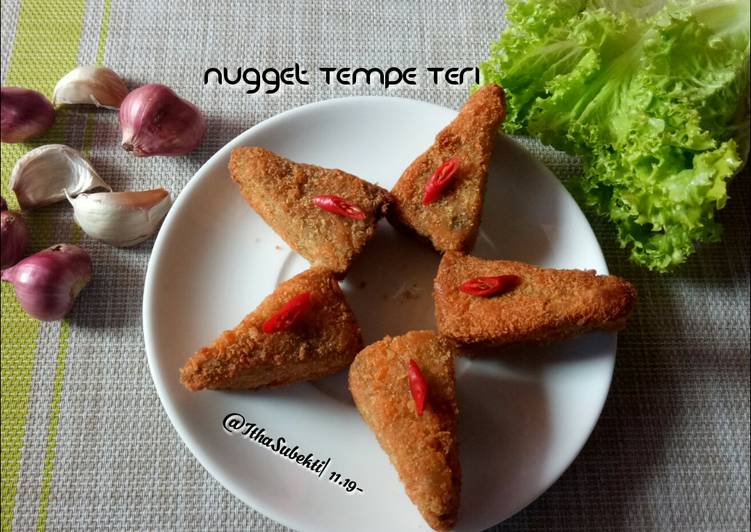 Resep 36. Nugget Tempe Teri yang Bisa Manjain Lidah