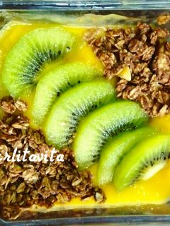 Foto resep Mango Smoothie Bowl