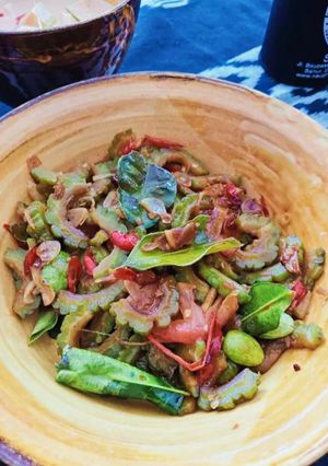 Foto resep Tumis Pare Petai