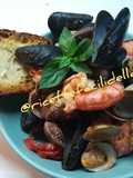 Souté di cozze vongole e gamberi 😋