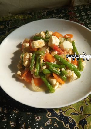 Foto resep Tumis Putih Telur Sayuran