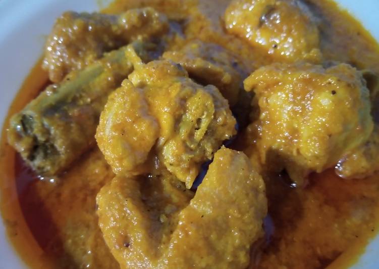 Easiest Way to Chicken Curry