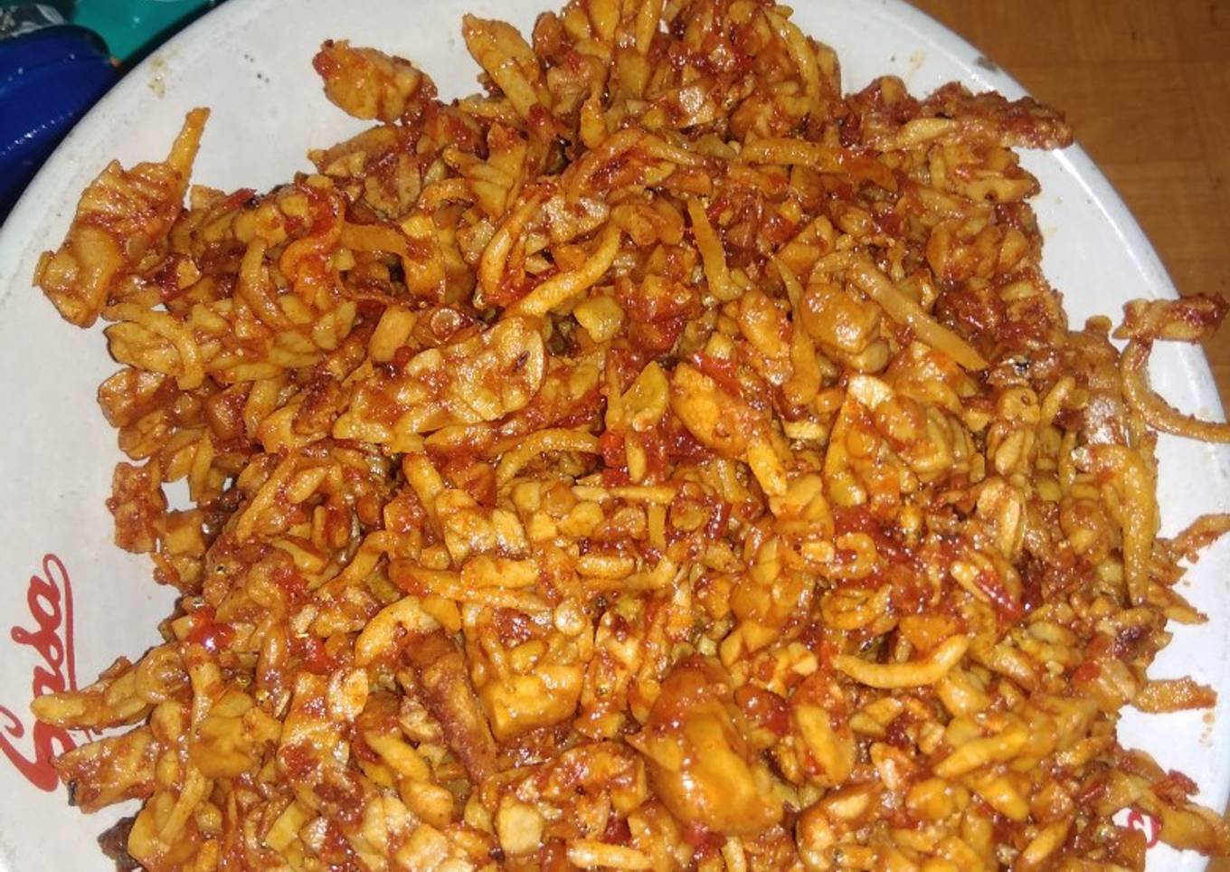 Sambal teri tempe