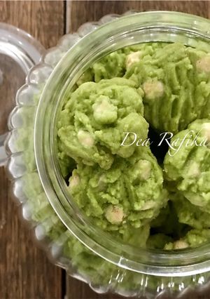 Foto resep Green tea white chocolate cookies