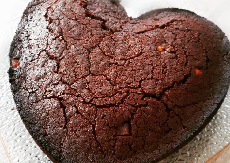 Comment Cuisiner Brownie aux 3 chocolats sans beurre sans lait