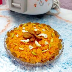 A picture of Gazar ka halwa.