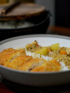 Foto resep Nasi Kari Jepang dan Katsu Dori