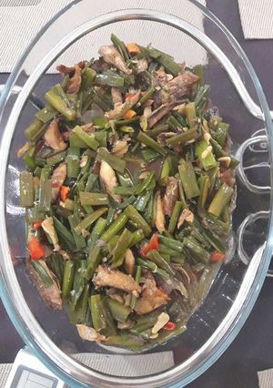 Foto resep Belalo(bunga bawang) oseng pindang