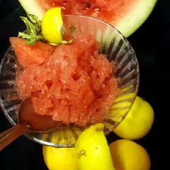 A picture of Watermelon slush.