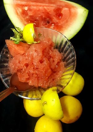 A picture of Watermelon slush.