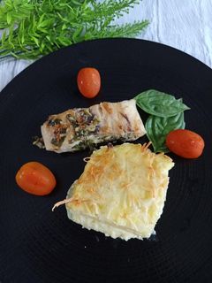 Foto resep Gratin de Pomme de Terre / Kentang Panggang