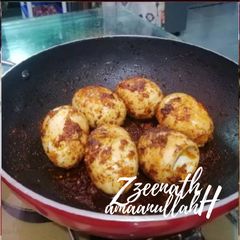A picture of Masala Boiled Ande.