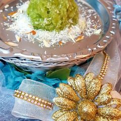 Lauki ka halwa A picture of Lauki ka halwa.