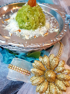 A picture of Lauki ka halwa.