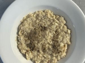 Foto di Risotto al caprino e rosmarino