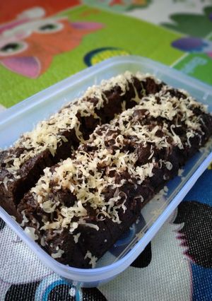 Foto resep Brownies Oreo kukus (hanya menggunakan blender)