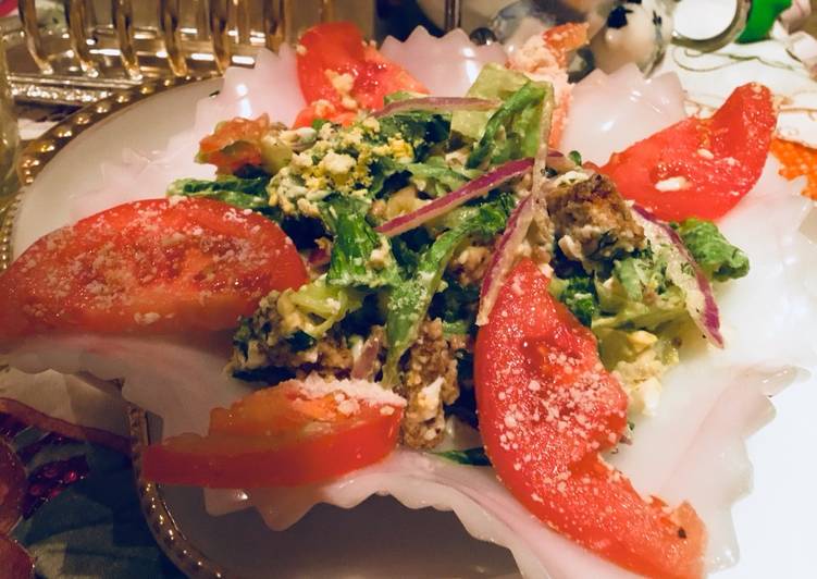Step-by-Step Guide to Prepare Homemade Salad Tsezar