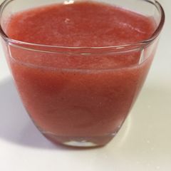 A picture of Strawberry slush.