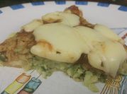 Una foto de pizza de zucchini